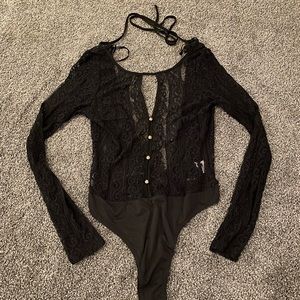 Black Lace Bodysuit ⚫️